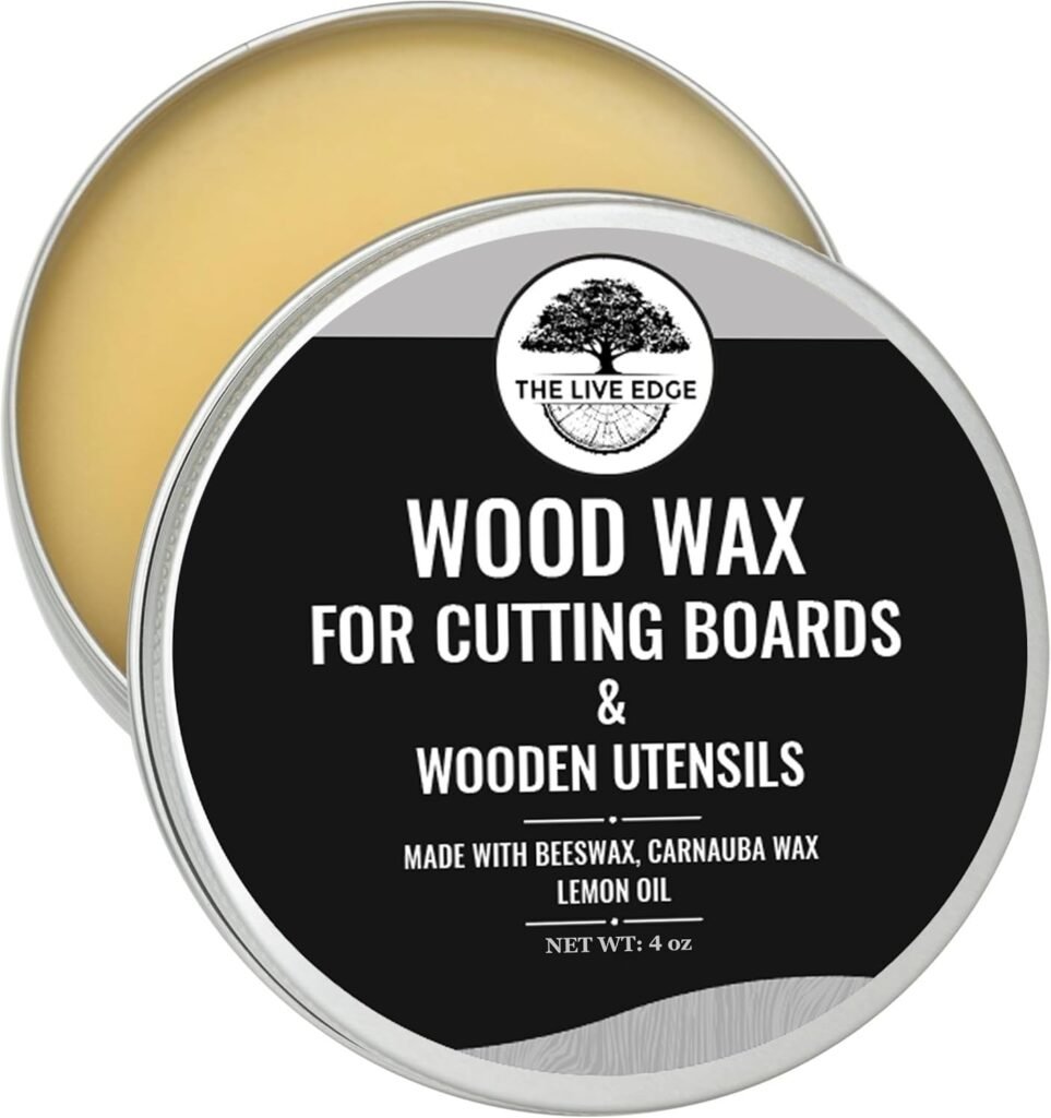 Natural Beeswax Wood Polish Jar
