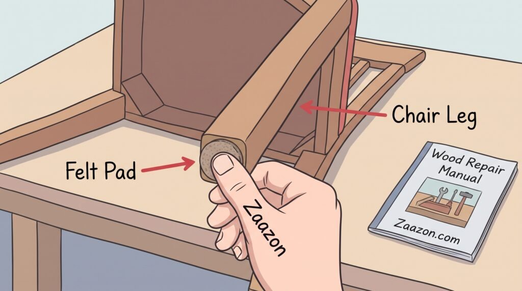 how to repair scratched wooden furniture