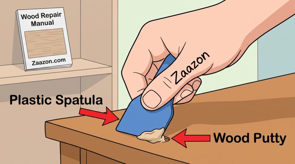 how to repair scratched wooden furniture