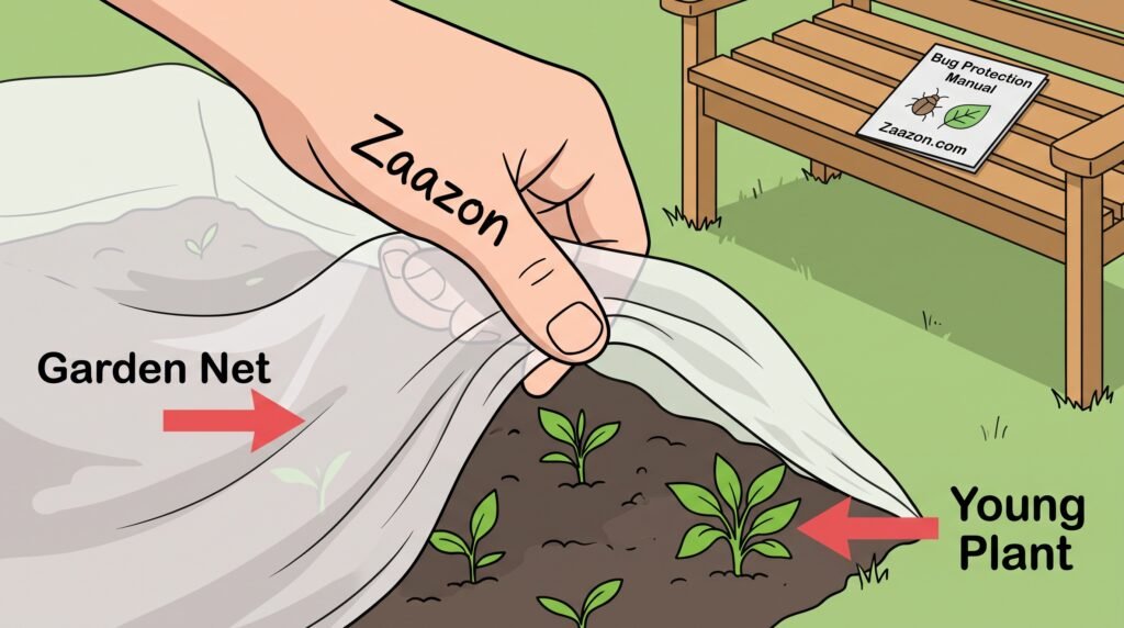 how to protect garden plants from bugs