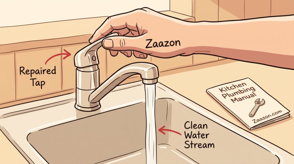 how to fix a leaking kitchen faucet