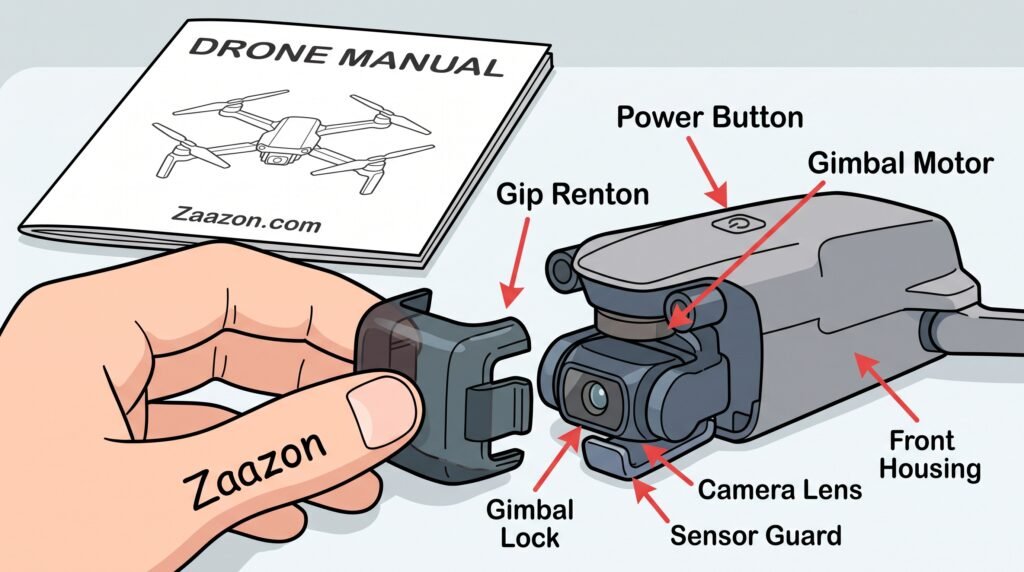why drone propellers wont spin