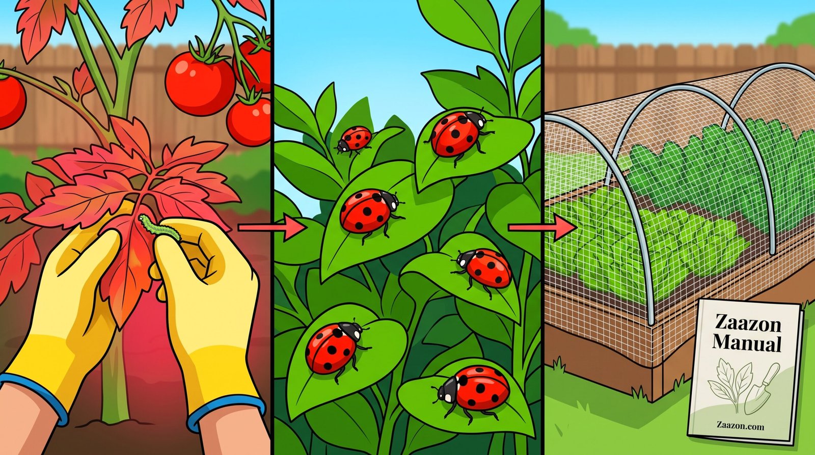 how to protect garden plants from bugs