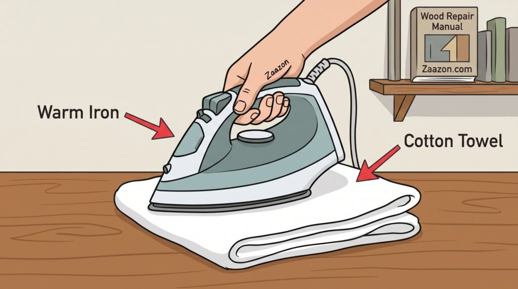 how to repair scratched wooden furniture