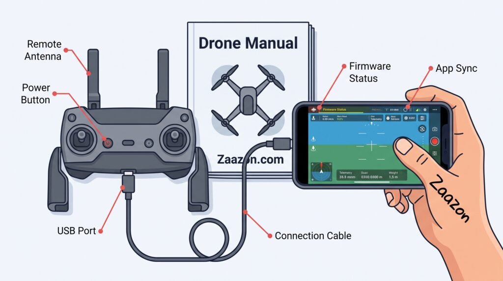 why drone propellers wont spin